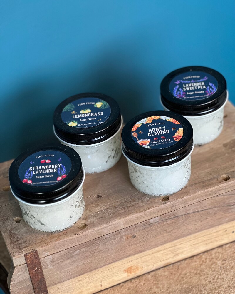 Sugar Scrub Jar